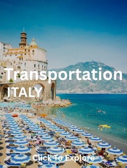 how to get around italy