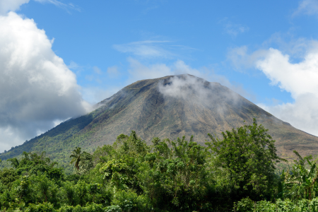 Lokon Volcano