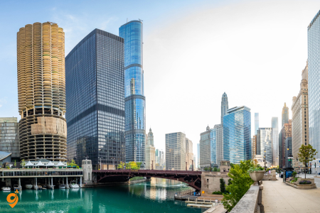 The Chicago Riverwalk