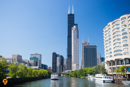 Willis Tower and Skydeck
