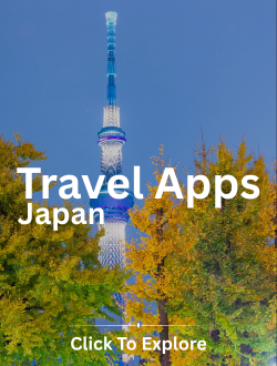 travel apps, japan